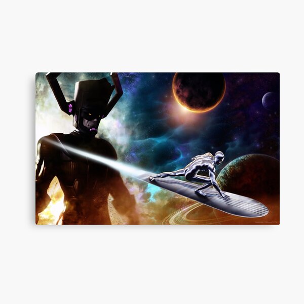 Sliver Surfer Canvas Print