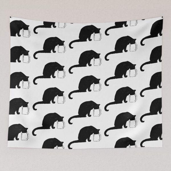 Item preview, Cat in a Cup designed and sold by bluebell42.