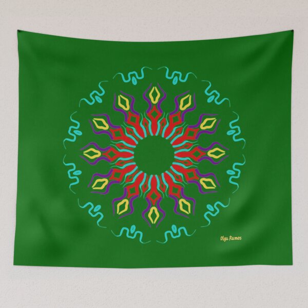 Item preview, Contiction (Green) designed and sold by olgaramos.