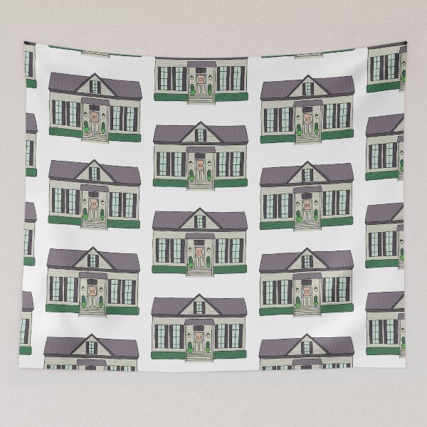 Item preview, House portrait 2 designed and sold by Lizzy Green.