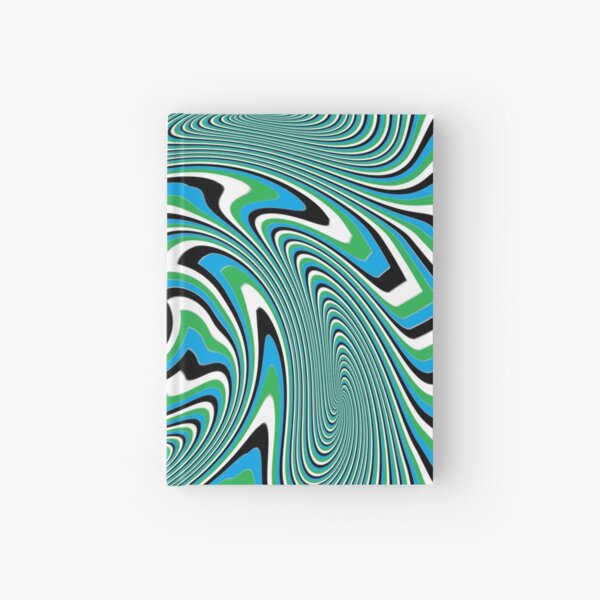 Optical #Art: Moving #Pattern #Illusion - #OpArt Hardcover Journal