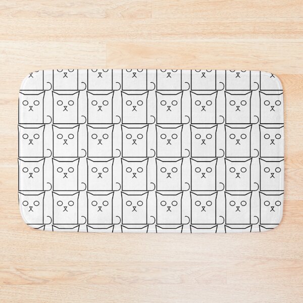 Item preview, cute cat designed and sold by colorsofcherry.