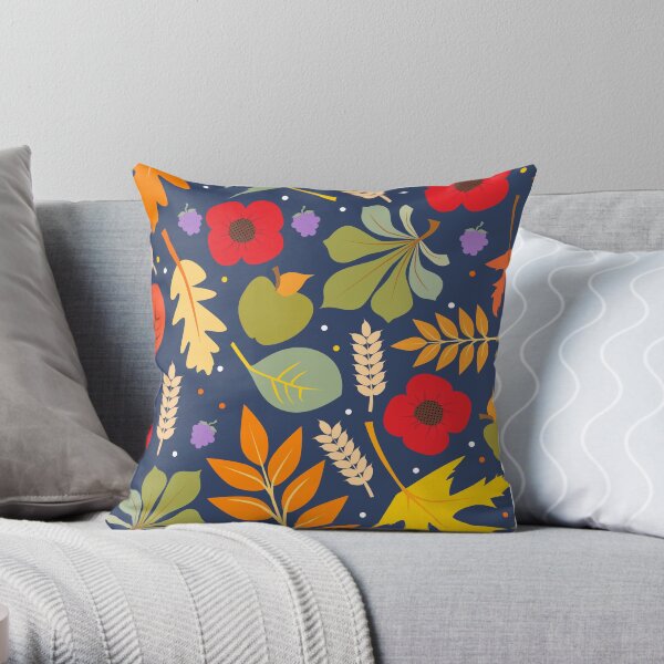 Autumn Leaves Throw Pillow