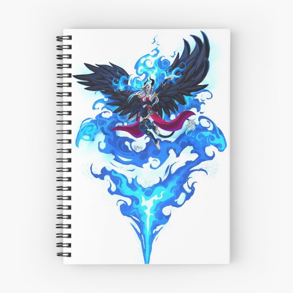Item preview, Otherworldly Wings - Blue Fire designed and sold by EsstheMystic.
