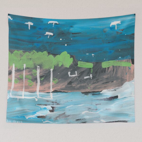 Item preview, Five Parasols in the Sky designed and sold by John Douglas.