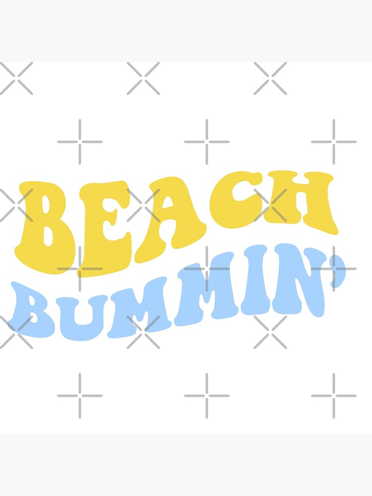 Disover beach bummin’ Premium Matte Vertical Poster