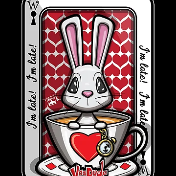 Artwork thumbnail, White Rabbit by VooDudeDesigns
