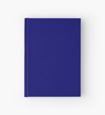 Solides Marineblau Notizbuch