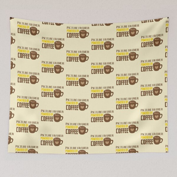 Item preview, PICTURE FRAMER powered by coffee designed and sold by jazzydevil.