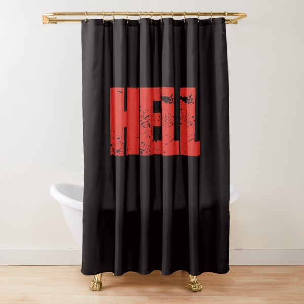 HELL Shower Curtain