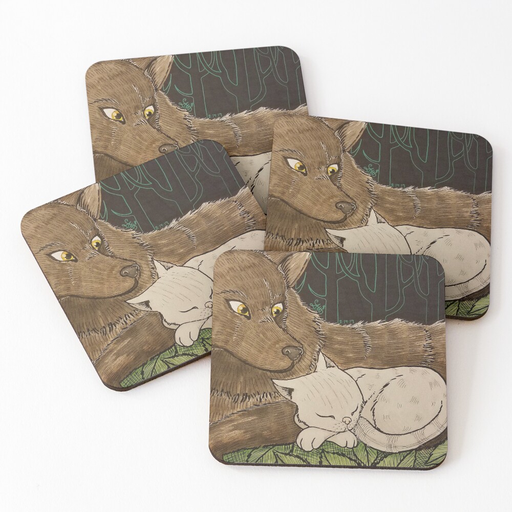 Item preview, Coasters (Set of 4) designed and sold by Flywithdragons.