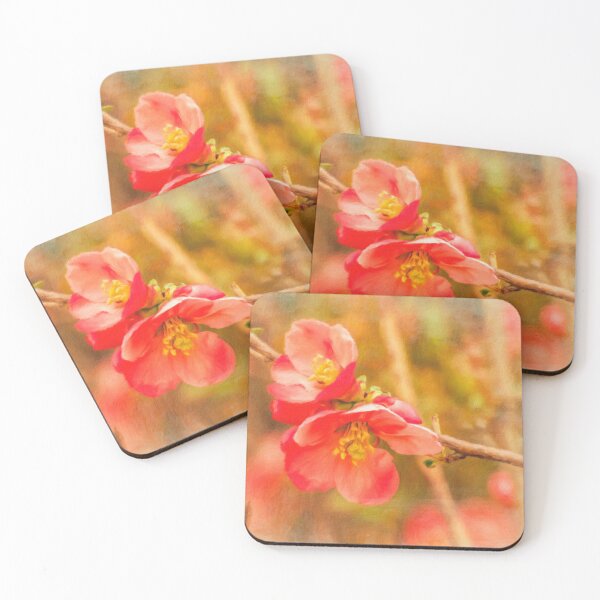 Item preview, Quince Branch Horizontal designed and sold by Leslie Montgomery Art.
