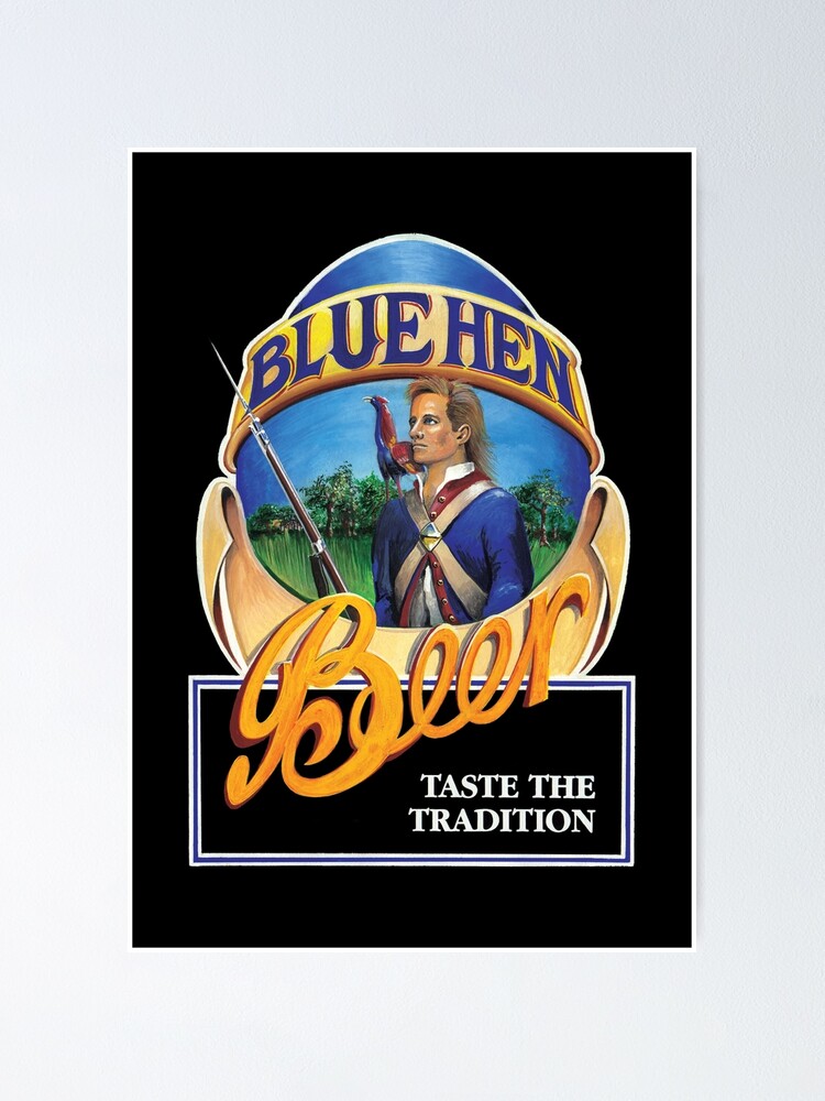 Alternate view of Blue Hen Beer Poster