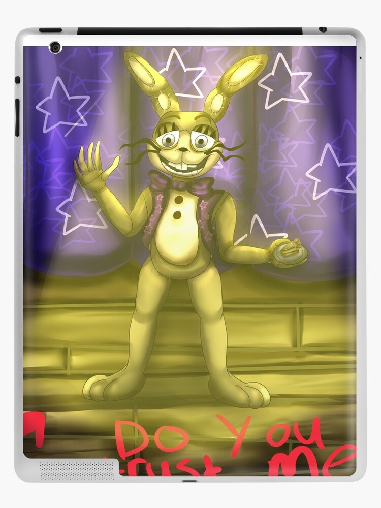 I am real” FNAF UCN Nightmare Fredbear iPad Case & Skin for Sale by  terrieberrytont