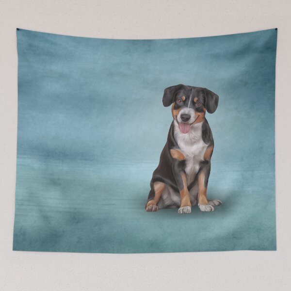 Item preview, Drawing Entlebucher Mountain Dog designed and sold by bonidog.