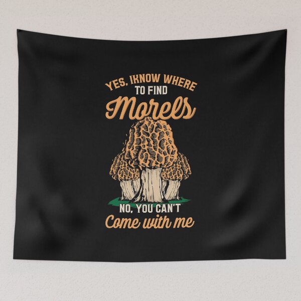 Item preview, Mushroom Hunting design for a Morel Hunter designed and sold by biNutz.