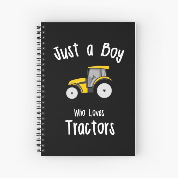 tractor azul niños