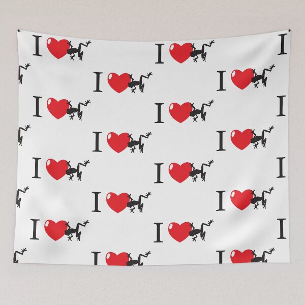 Item preview, I HEART Frog ( I love frogs!) designed and sold by thetypographer.