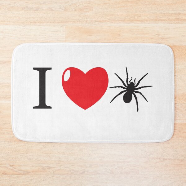 Item preview,  I HEART Spider ( I love spiders!) designed and sold by thetypographer.