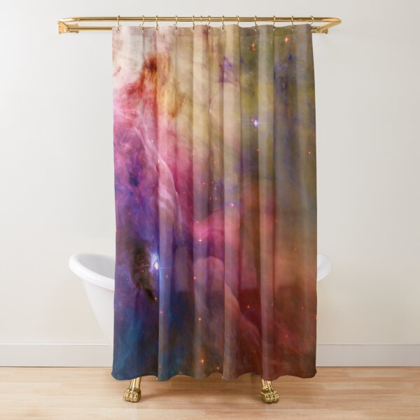 Orion Nebula Emission Space Galaxy, RBSSG Shower Curtain