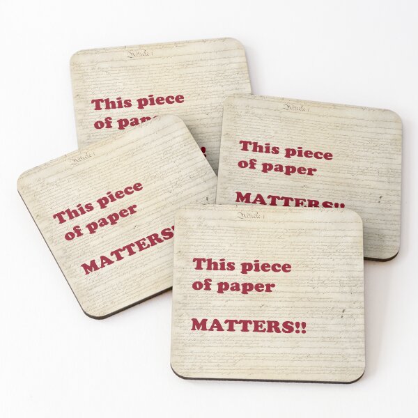 Item preview, The Constitution Matters! designed and sold by lotero.