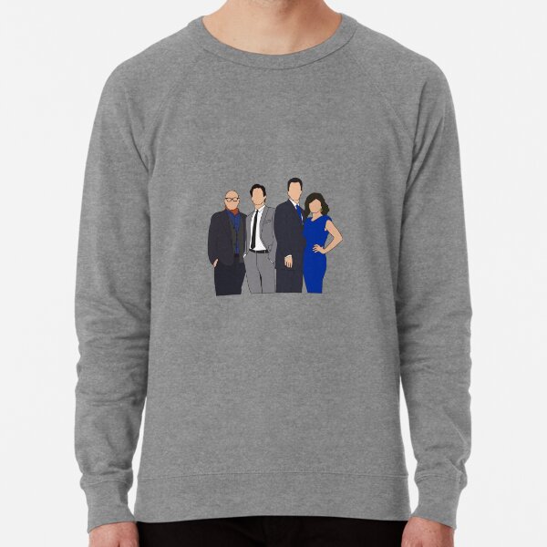 sweatshirt with white collar