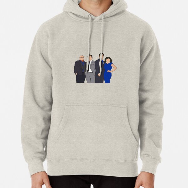 sweatshirt with white collar