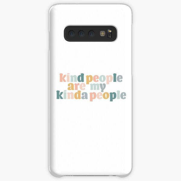 Freundliche Menschen sind meine freundlichen Menschen Samsung Galaxy Leichte Hülle