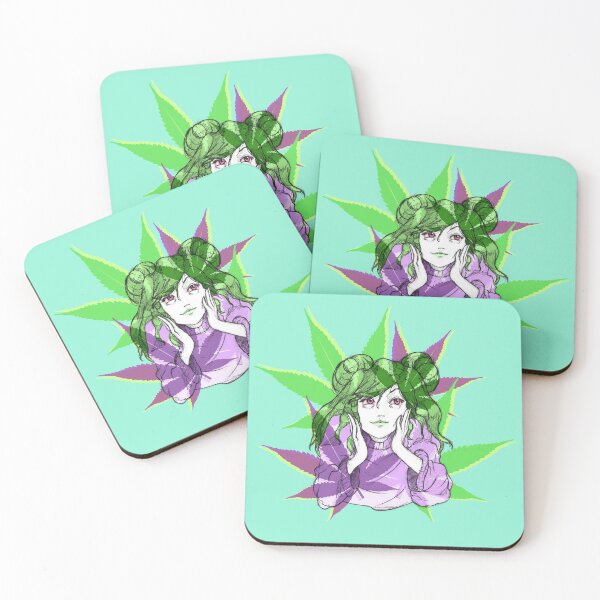 Item preview, Girl Leaves Marijuana designed and sold by IDIVAGANTE.