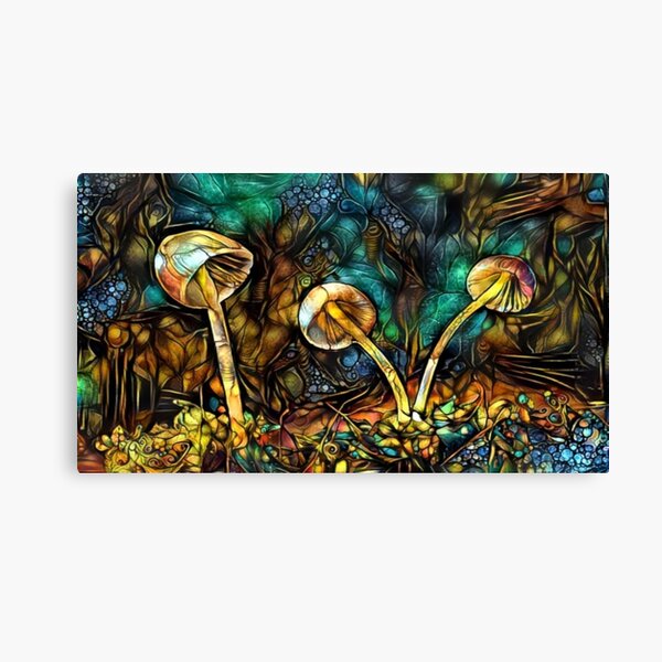 Mycelium Mirage Canvas Print
