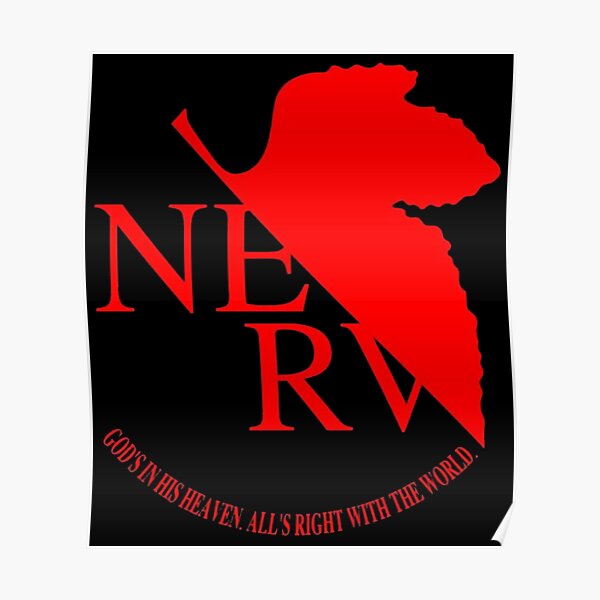 Nerv Poster By Elvirarobert Redbubble