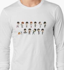 Super Junior - Chibi Members Set Langarmshirt