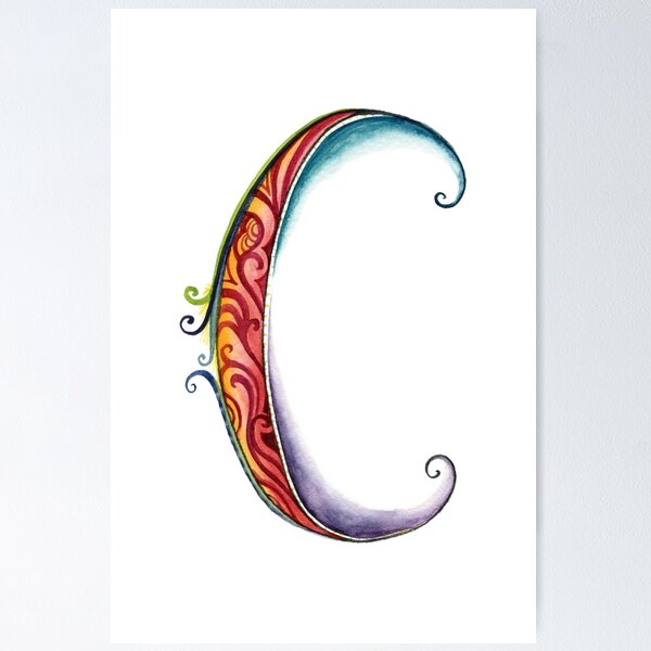 Item preview, The Letter C designed and sold by DalilaCasandra.