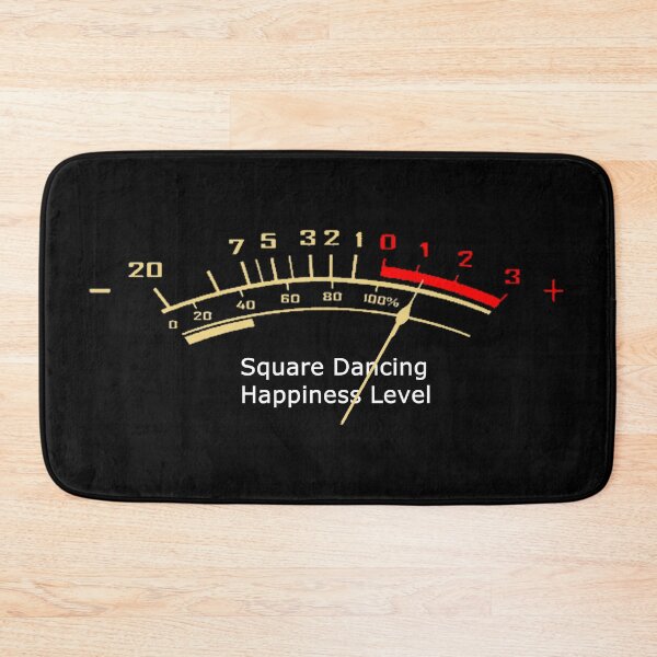 Item preview, SQD Happiness Level designed and sold by Square Dancing Gifts & Merchandise.