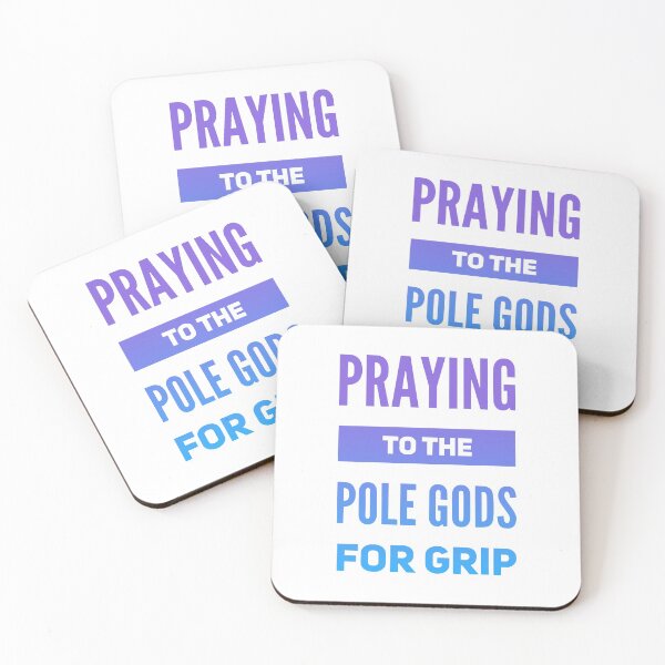 Item preview, Praying to the Pole god for Grip Purple designed and sold by PoleUnicorn.