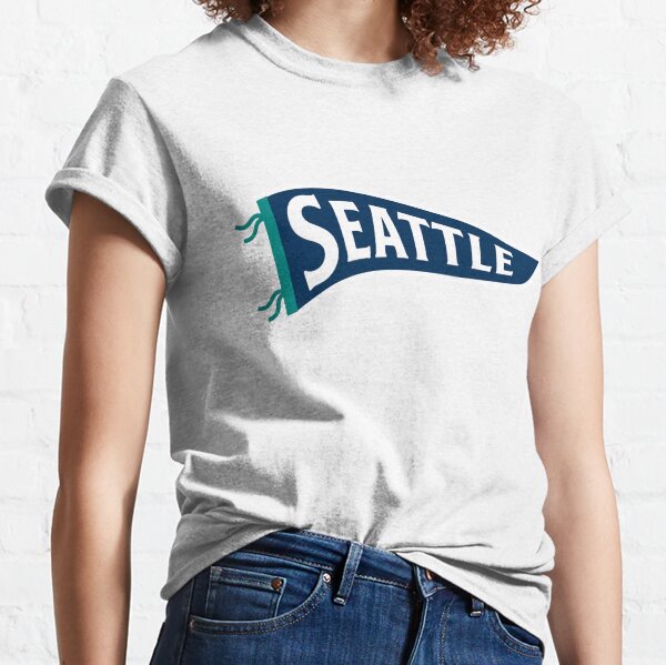 Women's Tino Martinez Seattle Mariners Midnight Mascot V-Neck T-Shirt -  Black