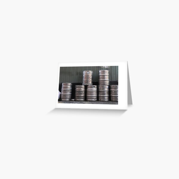 Seven Kegs Greeting Card