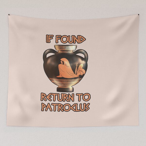 Item preview, Single Achilles Seeking Good Patroclus designed and sold by OSPYouTube.