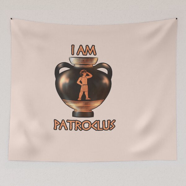 Item preview, Single Patroclus Seeking Good Achilles designed and sold by OSPYouTube.