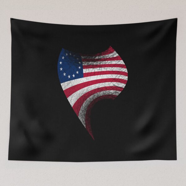 Item preview, Distressed Grunge Style Distorted Betsy Ross Flag  design designed and sold by NoveltyMerch.