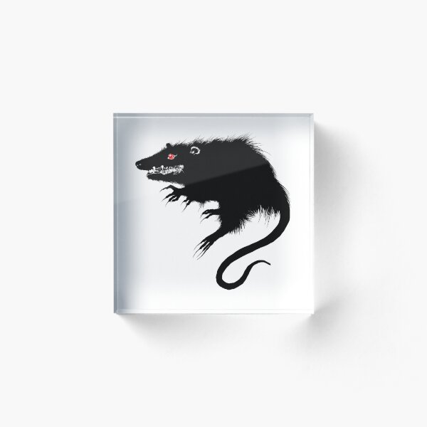 Emotional Support Possum Acrylic Block