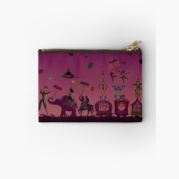 Item preview, colorful circus carnival traveling in one row at night designed and sold by nuanz.