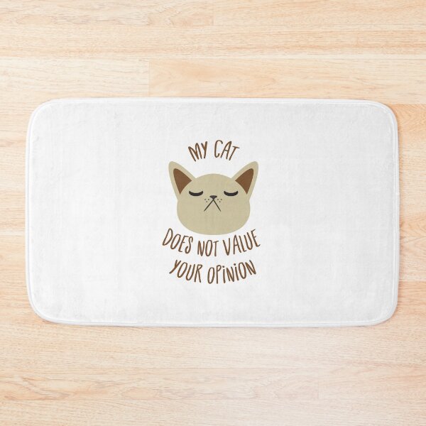 Item preview, My cat does not value your opinion designed and sold by jazzydevil.