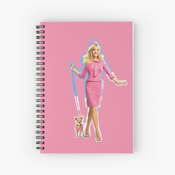 Elle Woods Legally Blonde Bruiser Chihuahua Spiral Notebook