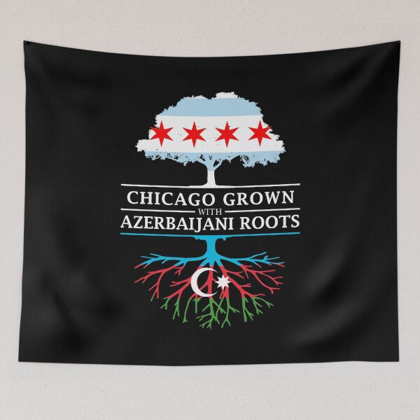 Item preview, Chicago Grown with Azerbaijani Roots designed and sold by ockshirts.