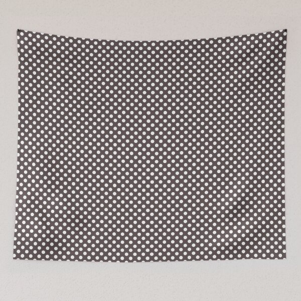Item preview,  White polka dots on brown background designed and sold by TheaDesign.