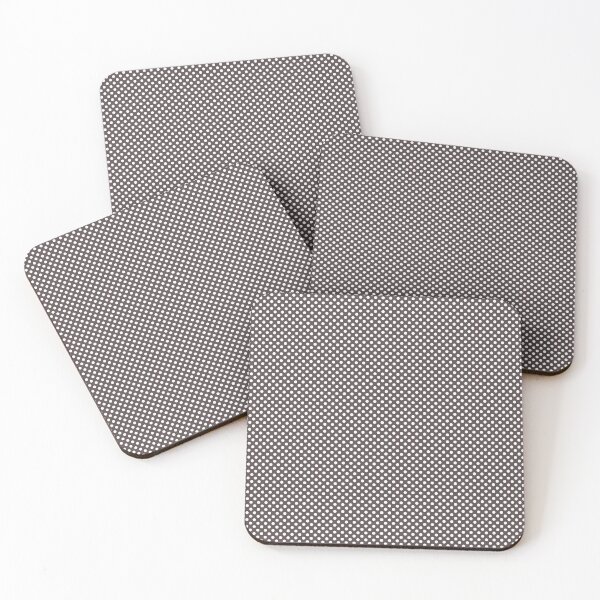 Item preview,  White polka dots on brown background designed and sold by TheaDesign.