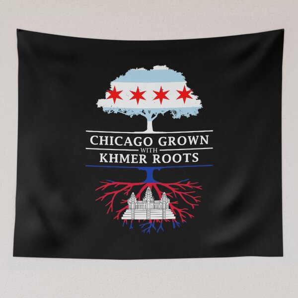 Item preview, Chicago Grown with Khmer Roots designed and sold by ockshirts.