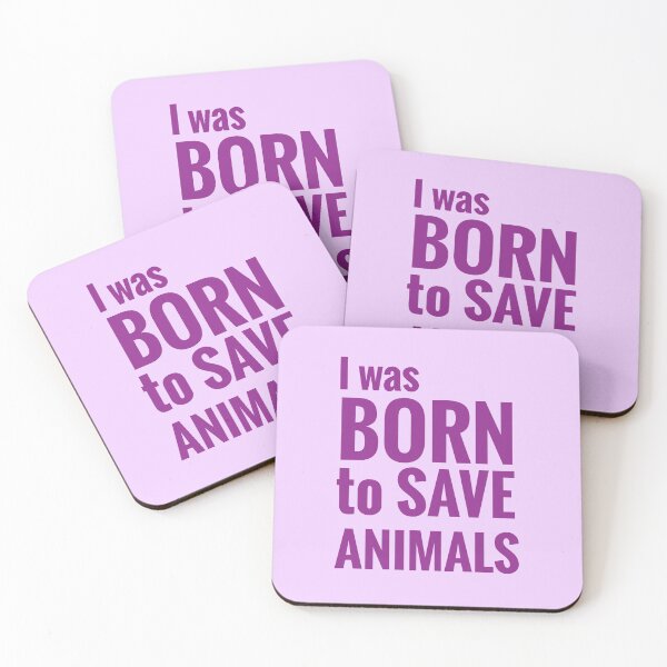 Item preview, I was born to save animals designed and sold by jazzydevil.