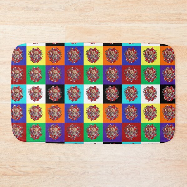 Item preview, Skull Flower Power Colored Pattern designed and sold by Diego-t.